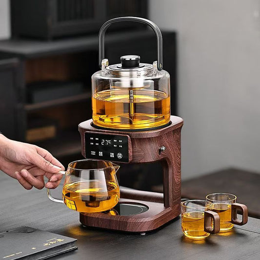 Pure Titanium Spray-type Smart Tea Maker, Fully Automatic All-in-One Tea Extractor (Home/Office Kung Fu Tea Set)